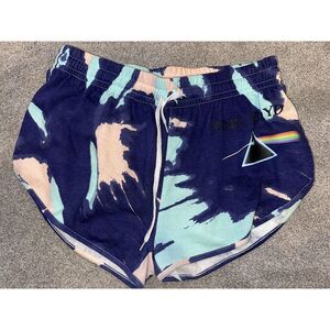 Pink Floyd Sweat Shorts Large Womans Tie Dye #206